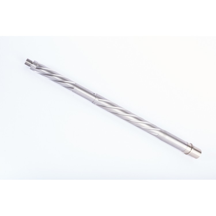 ARD AR15 5.56 STAINLESS SPIRAL FLUTED BULL 18 TWIST THREADED BARREL 20